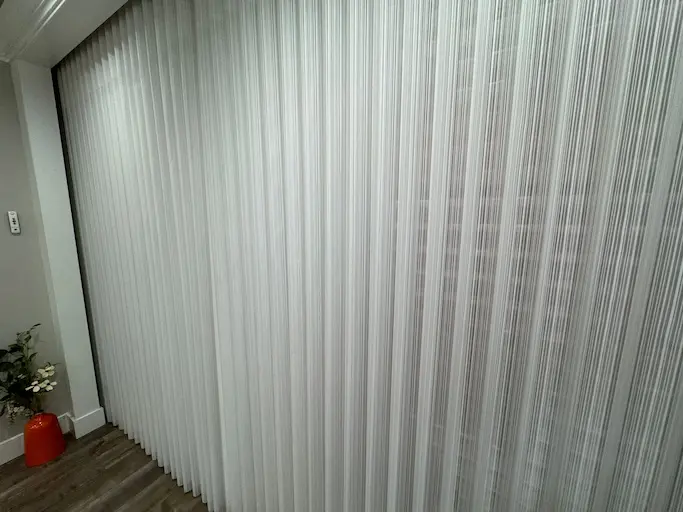 Great Vertical Blinds Close Up